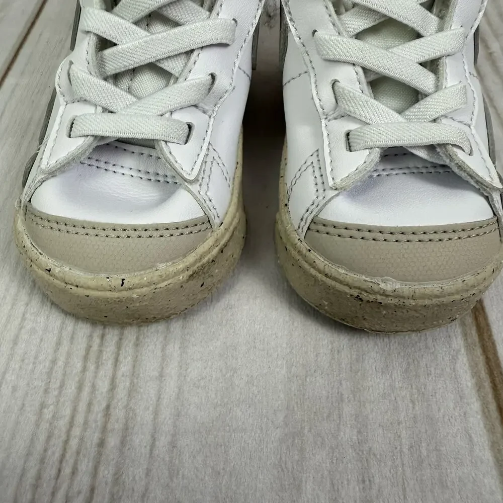 Nike Blazer Mid '77 SE Lil Kids Sneakers White/Grey Casual Shoes‎ 5C